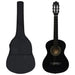 Klassisk gitar 8-delers sett for nybegynnere 1/2 34