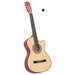 Western akustisk cutaway gitar med 6 strenger 38