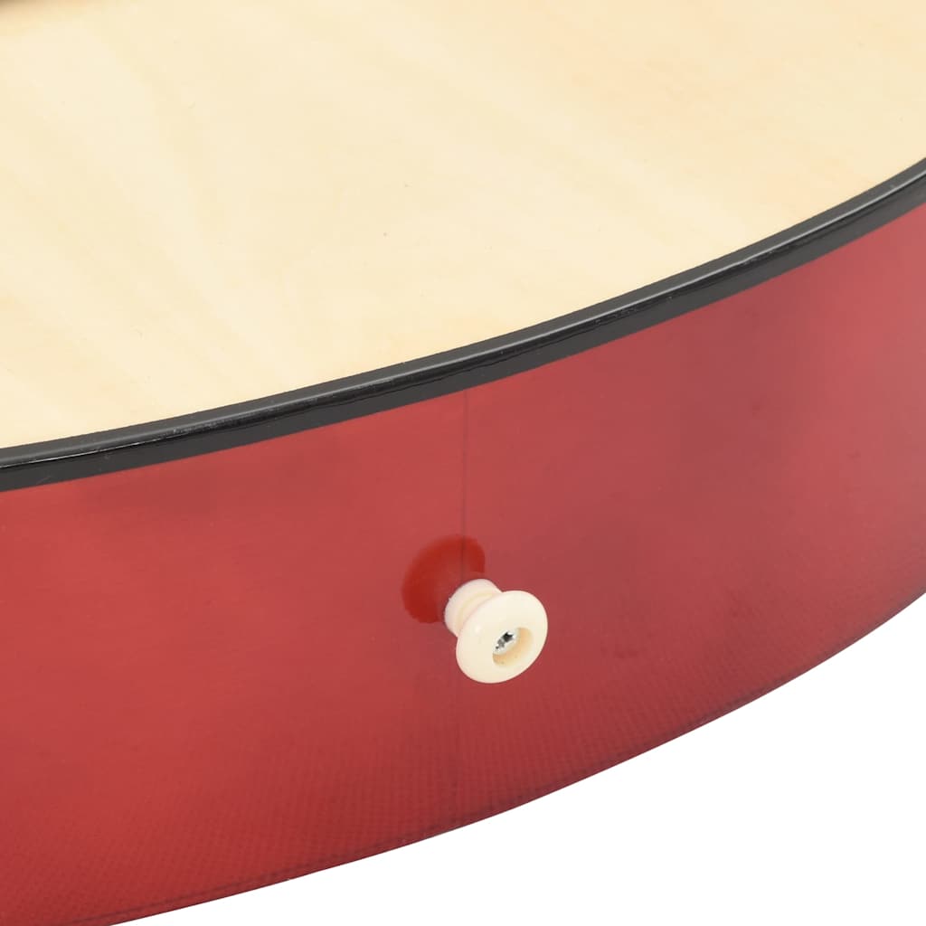 Western akustisk cutaway gitar med 6 strenger 38" lind