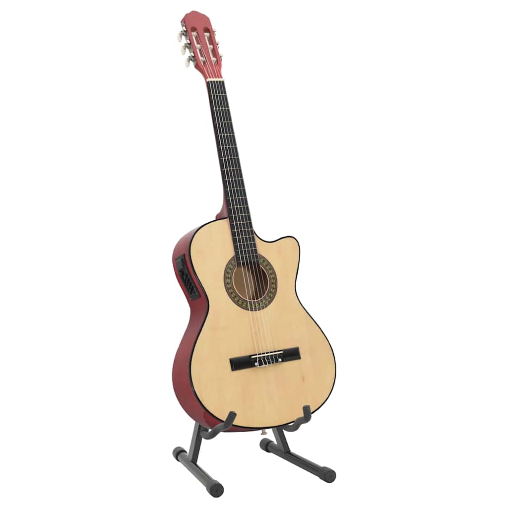 Western gitarsett 12 deler med equalizer og 6 strenger