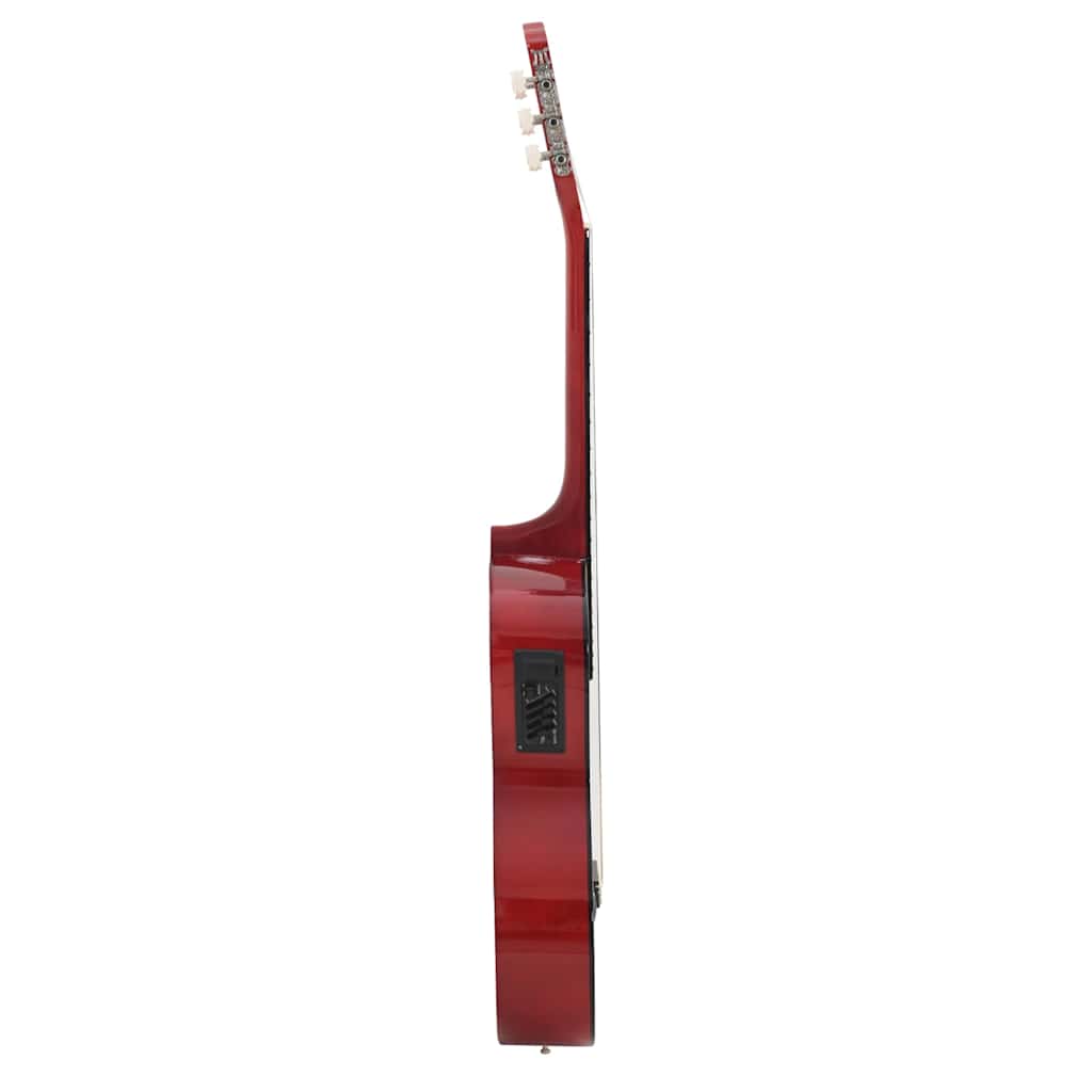 Western gitarsett 12 deler med equalizer og 6 strenger