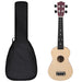 Sopran-ukulele sett med veske for barn lyst tre 23