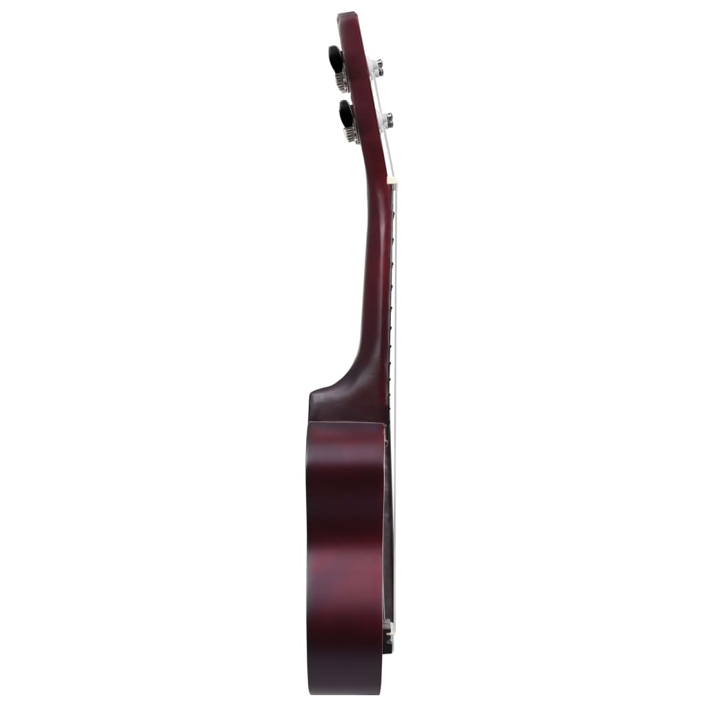 Sopran-ukulele sett med veske for barn lyst tre 23"