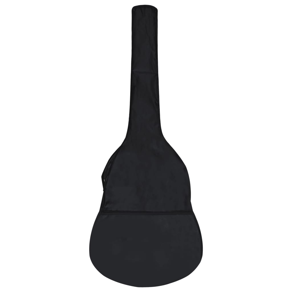 Gitarveske for 1/2 (34") klassisk gitar svart 94x35 cm stoff