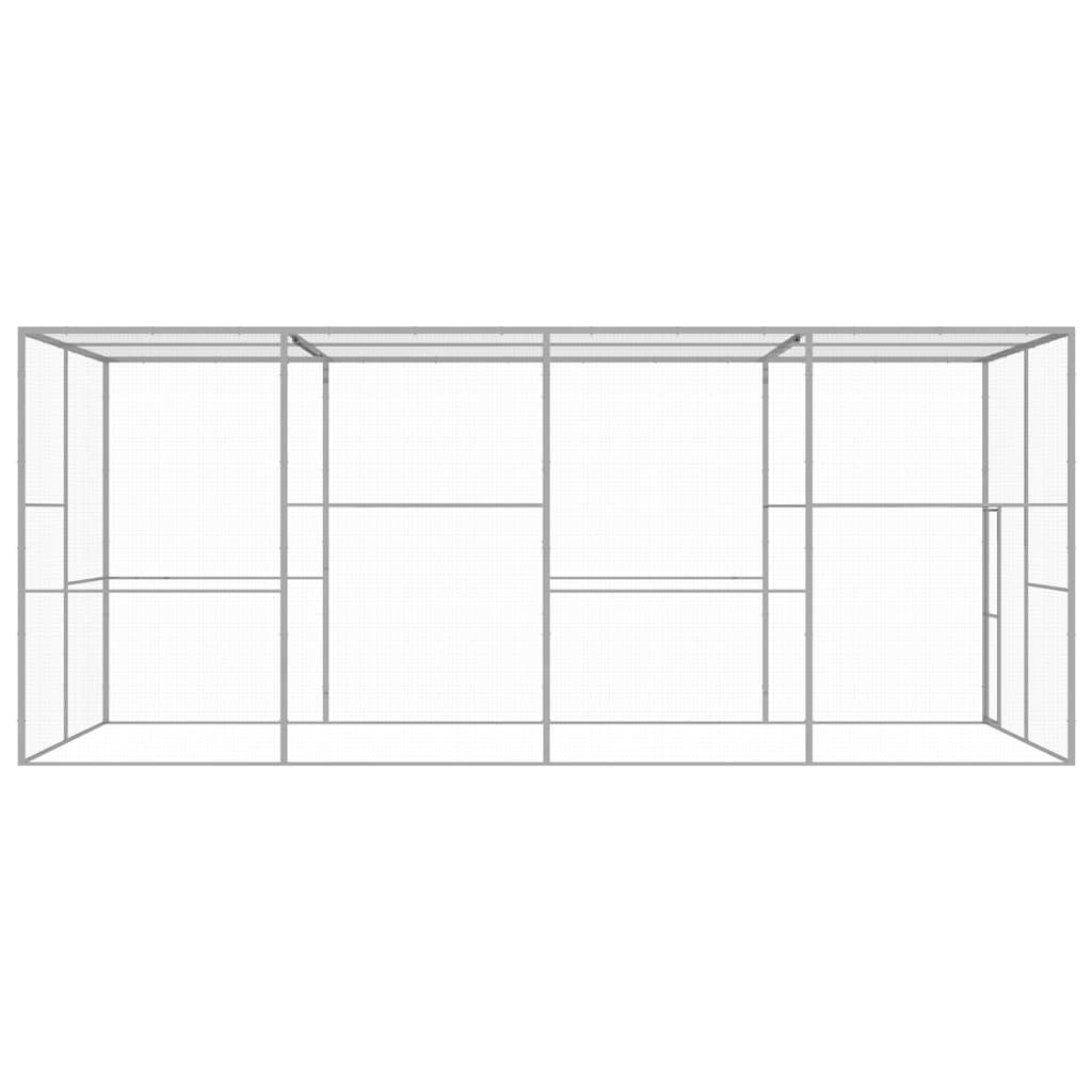 Kattegård 6x3x2,5 m galvanisert stål