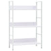 Bokhylle 3 lag hvit 60x27,6x90,5 cm konstruert tre