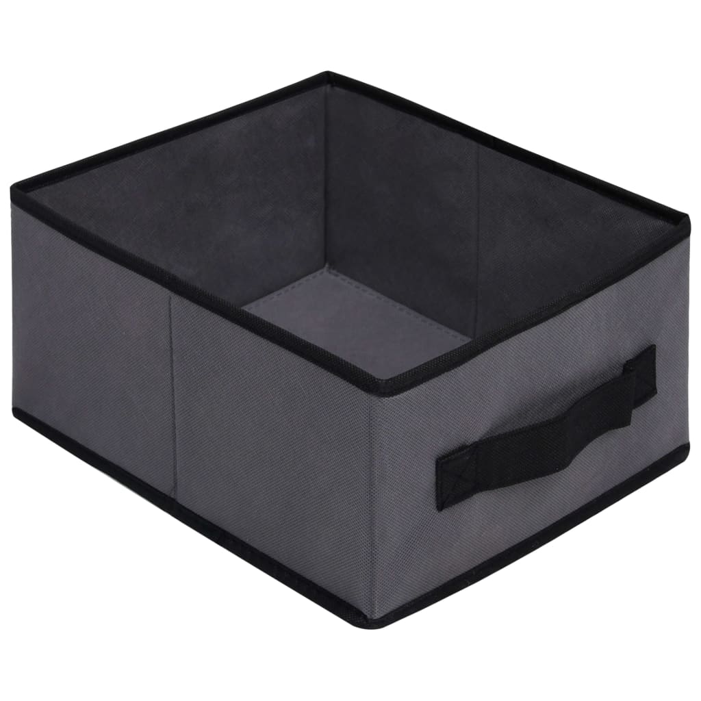 Oppbevaringsskap med 6 skuffer 55x29x55 cm grå stål