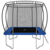 Trampolinesett rektangulær 335x244x90 cm 150 kg