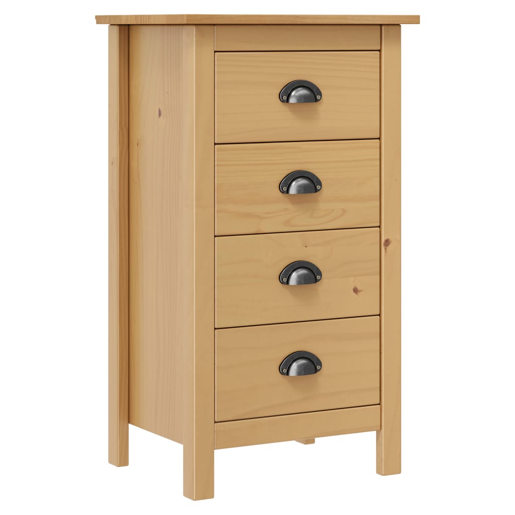 Skjenk Hill 46x35x80 cm heltre furu