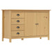 Skjenk Hill honningbrun 130x40x80 cm heltre furu