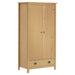 Garderobeskap 2 dører Hill 89x50x170 cm heltre furu
