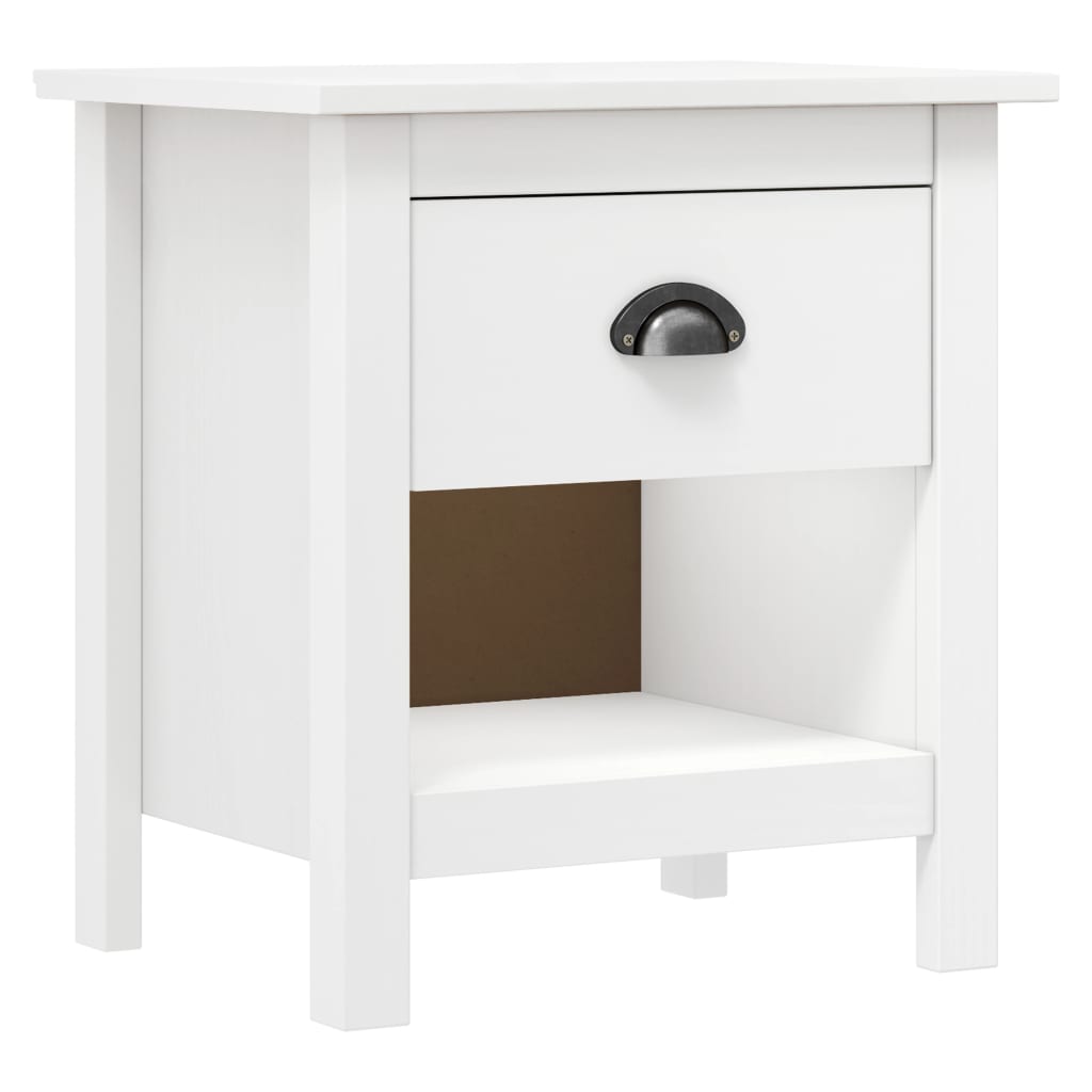 Nattbord 2 stk Hill 46x35x49,5 cm heltre furu