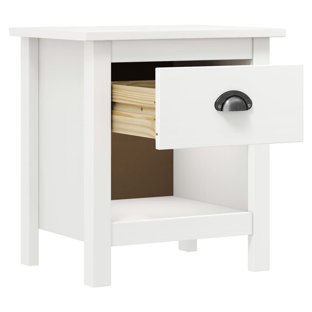 Nattbord 2 stk Hill 46x35x49,5 cm heltre furu