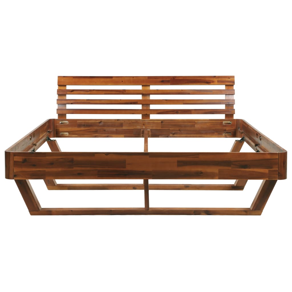 Sengeramme heltre akasie 180x200 cm