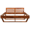Sengeramme heltre akasie 180x200 cm