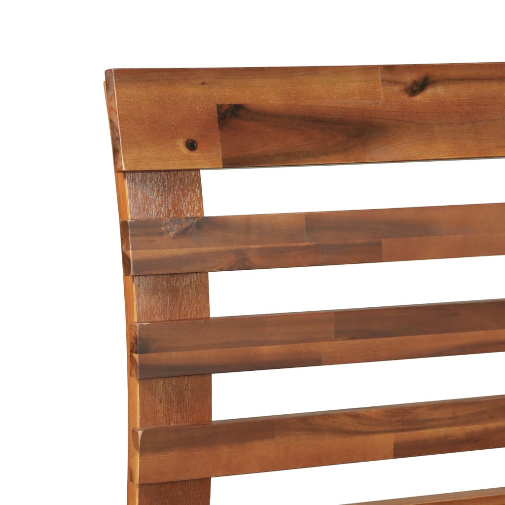 Sengeramme heltre akasie 180x200 cm