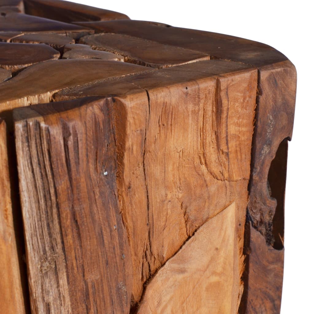 Sidebord 30x30x80 cm heltre teak