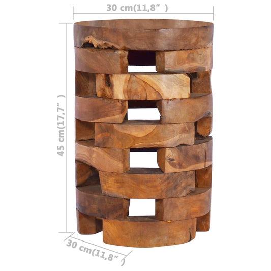 Nattbord 30x30x45 cm heltre teak