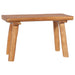 Hagebenk 80 cm heltre teak