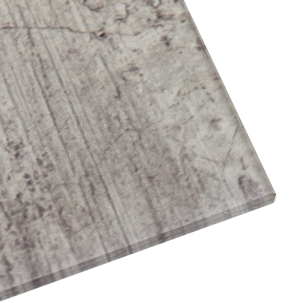 Veggmontert magnetisk tavle glass 50x30 cm