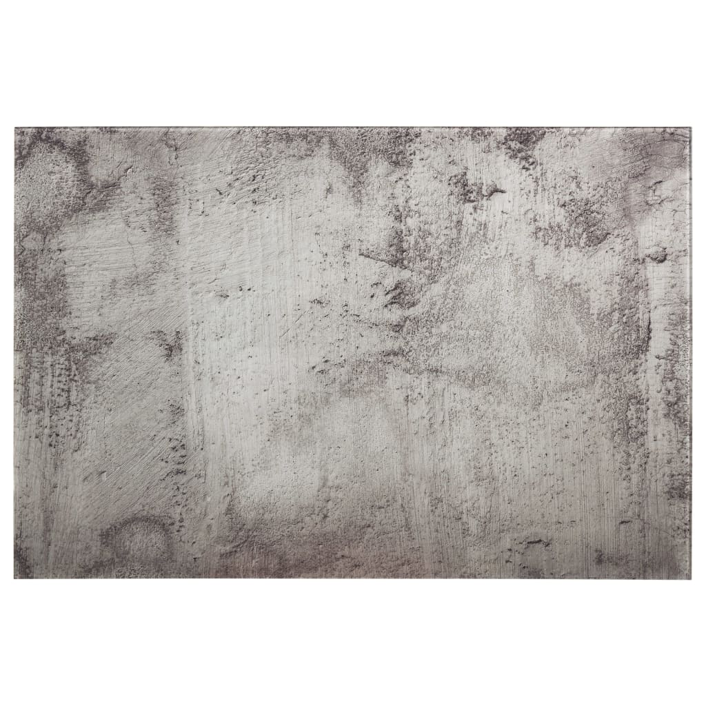 Veggmontert magnetisk tavle glass 60x40 cm