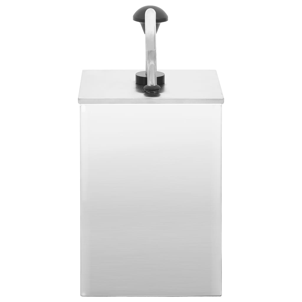 Sausedispenser rustfritt stål 3,5 L