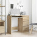 Skrivebord sonoma eik 90x45x76 cm konstruert tre vidaXL