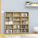 CD-hylle sonoma eik 100x23x89,5 cm konstruert tre