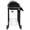 Gassgrill med 6 brennere svart