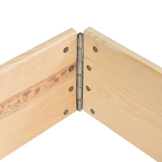 Pallekarm 60x80 cm heltre furu