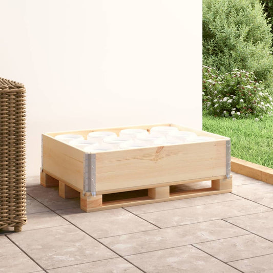 Pallekarm 60x80 cm heltre furu