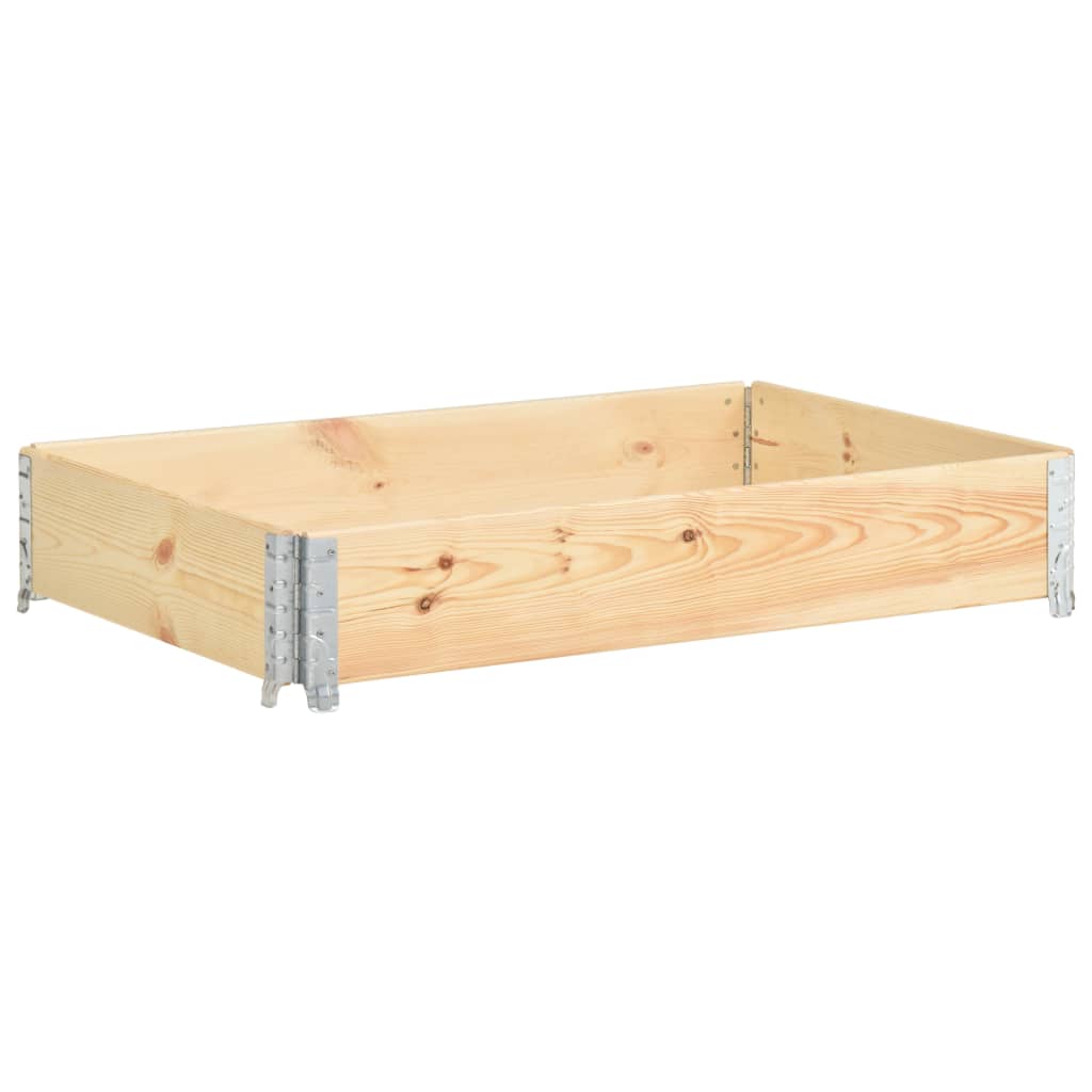 Pallekarm 80x120 cm heltre furu