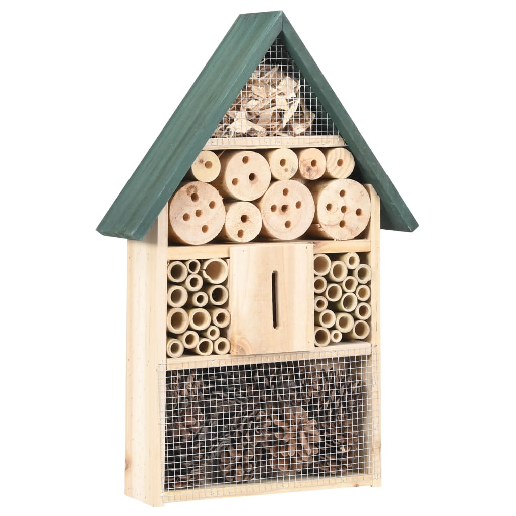 Insekthotell 31x10x48 cm gran vidaXL