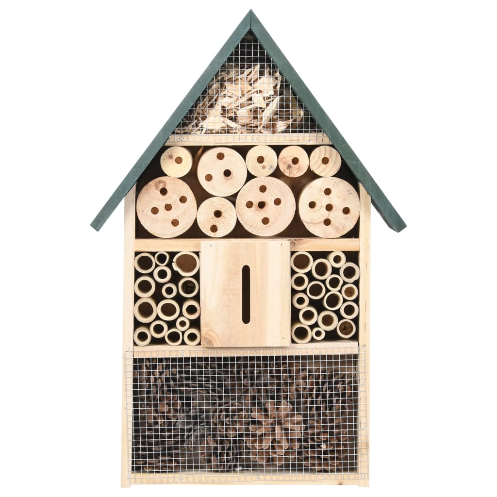 Insekthotell 31x10x48 cm gran vidaXL