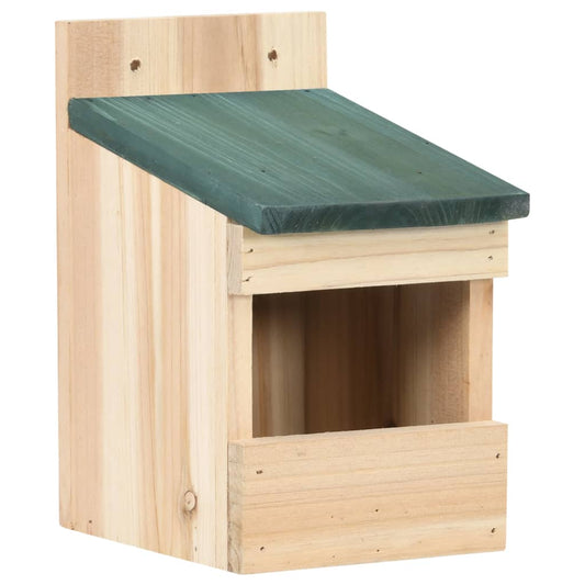 Fuglehus 4 stk 12x16x20 cm gran vidaXL