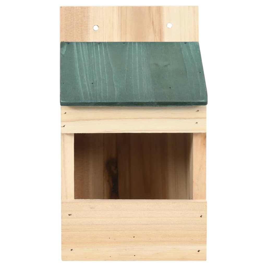 Fuglehus 4 stk 12x16x20 cm gran vidaXL