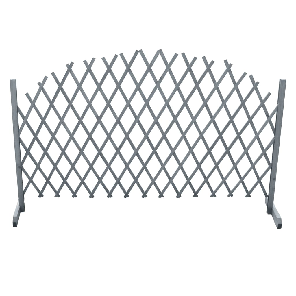 Espaliergjerde heltre gran 1,8x1 m grå