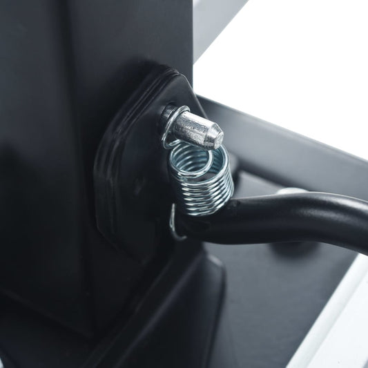 Sammenleggbar transportvogn 150 kg aluminium sølv