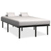 Sengeramme svart metall 120x200 cm