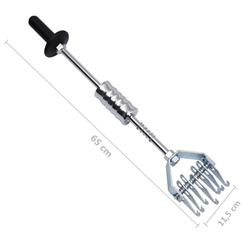 Mulitklo-glidehammer 65 cm karbonstål