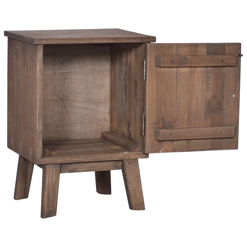 Nattbord 40x30x53 cm heltre teak