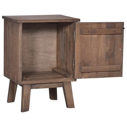 Nattbord 40x30x53 cm heltre teak
