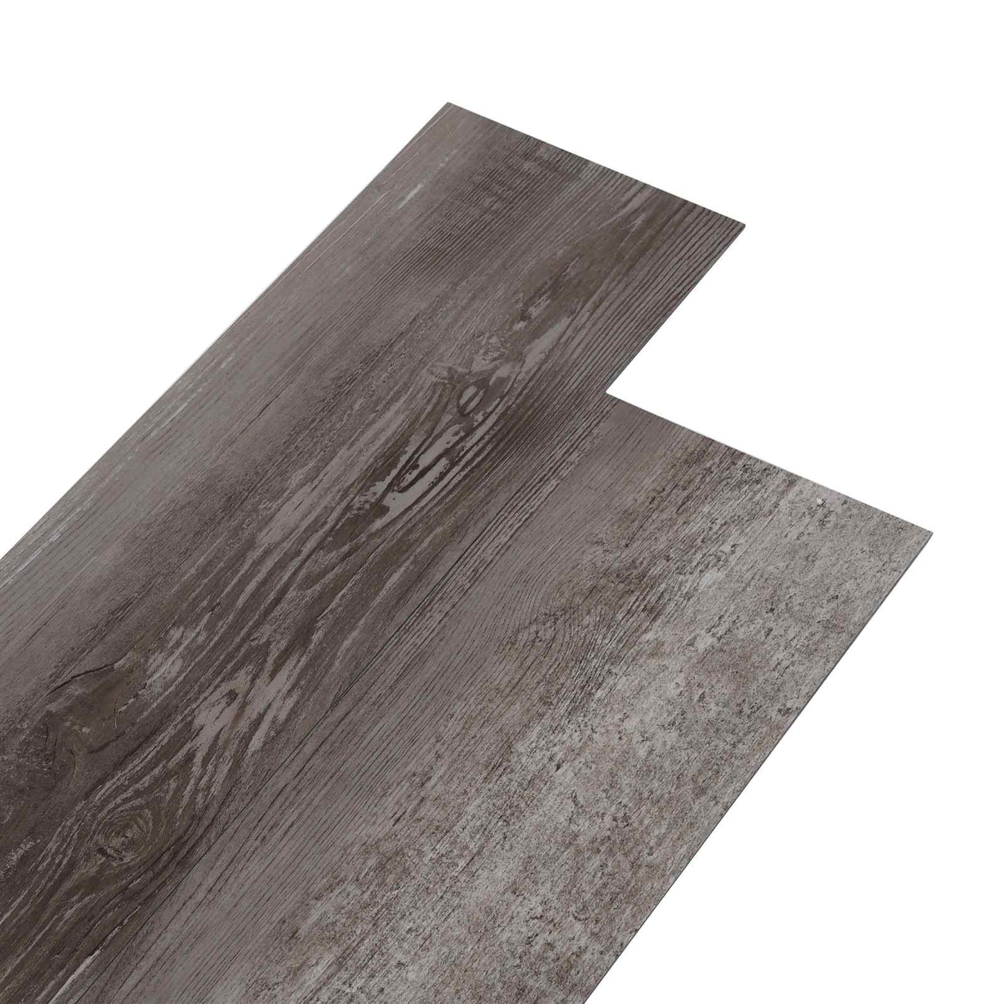 Gulvplanker 5,02 m² 36 pcs PVC Stripete trelignende