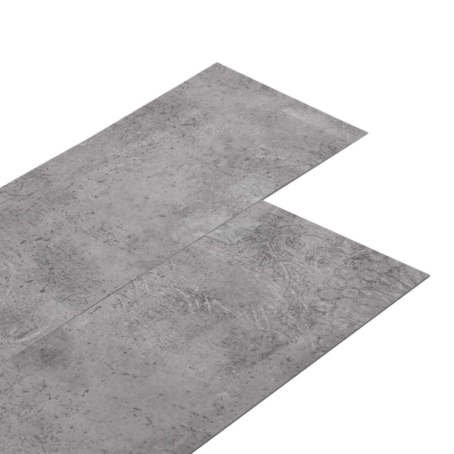 Gulvplanker 18 pcs Sement Brun 5,26 m² PVC