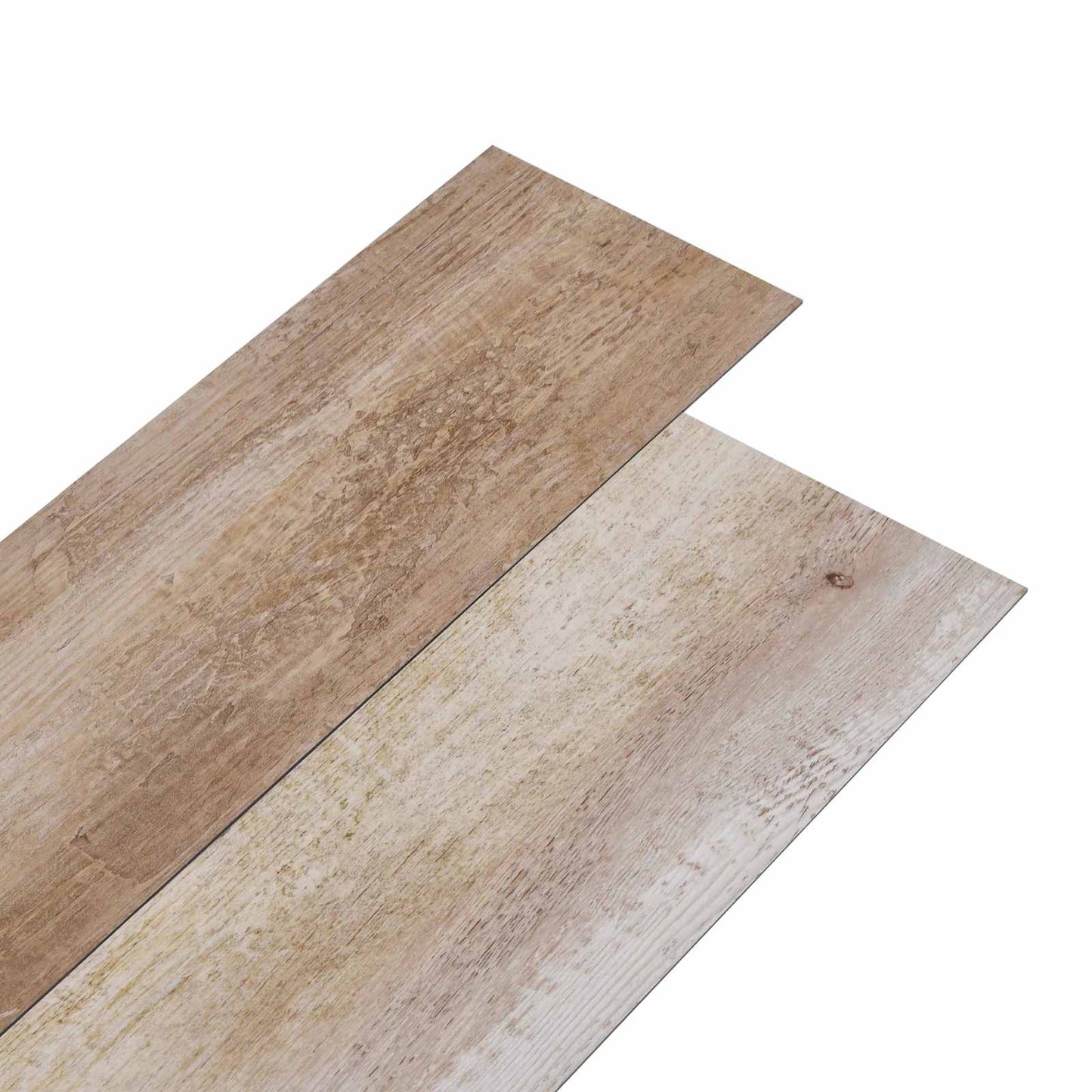Gulvplanker 5,02 m² 36 pcs PVC Vasket tre