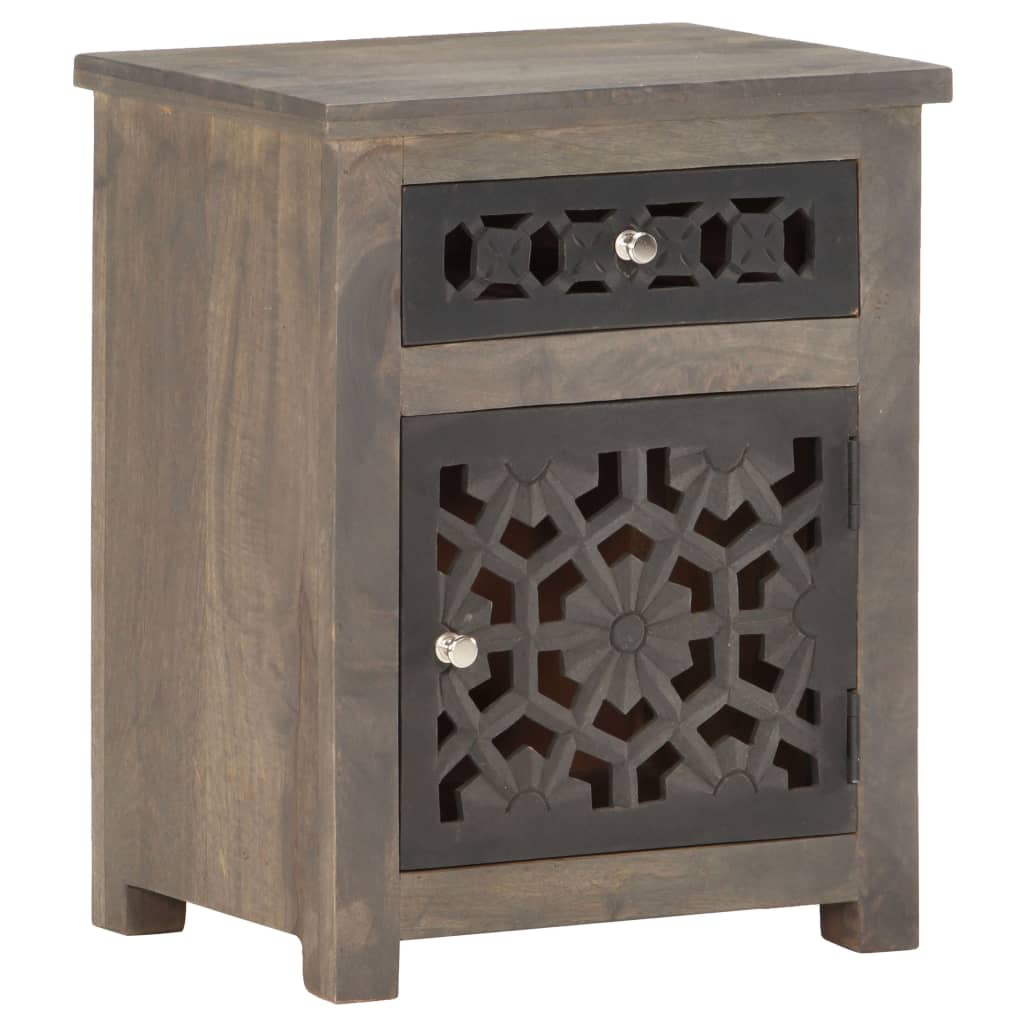 Nattbord 40x30x50 cm heltre mango