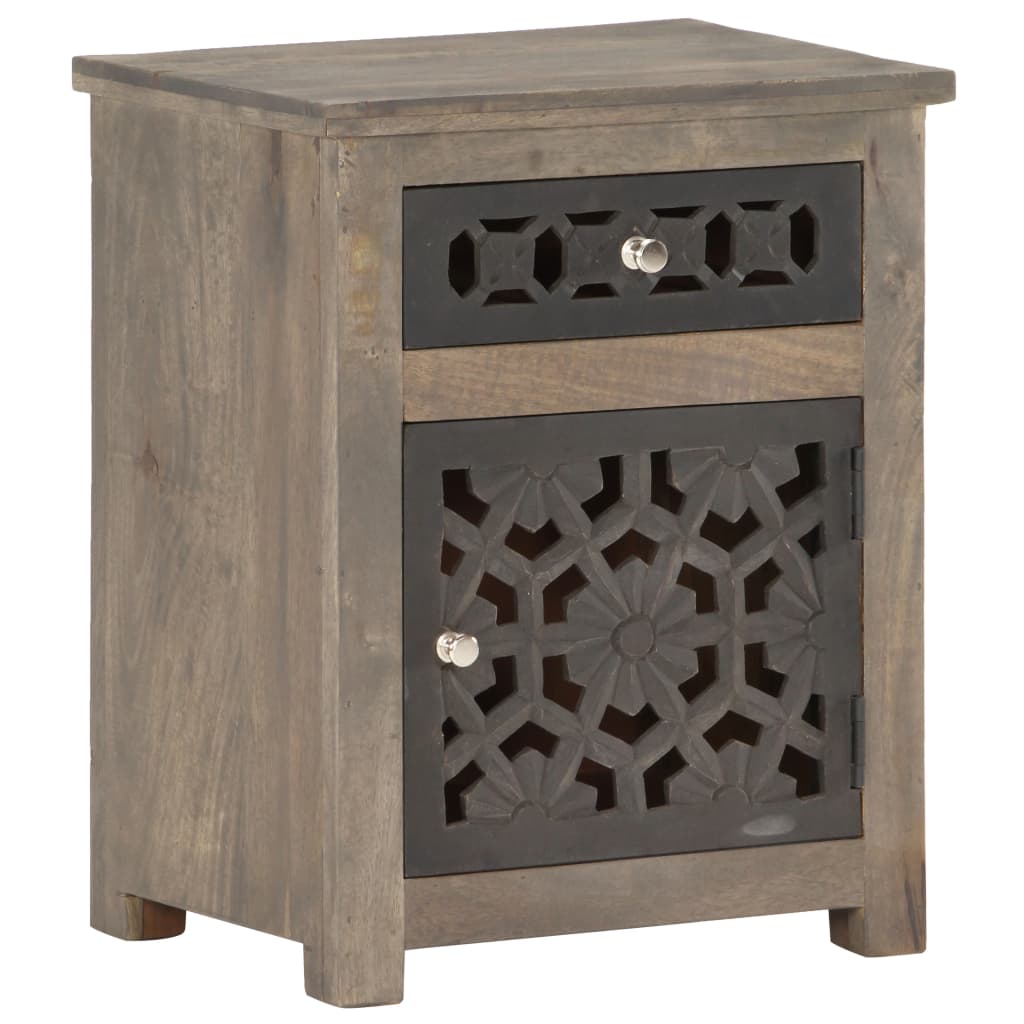Nattbord 40x30x50 cm heltre mango