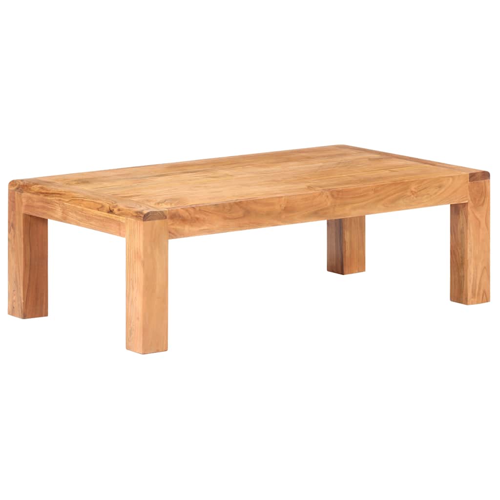 Salongbord 110x60x35 cm heltre akasie i honningfarget finish