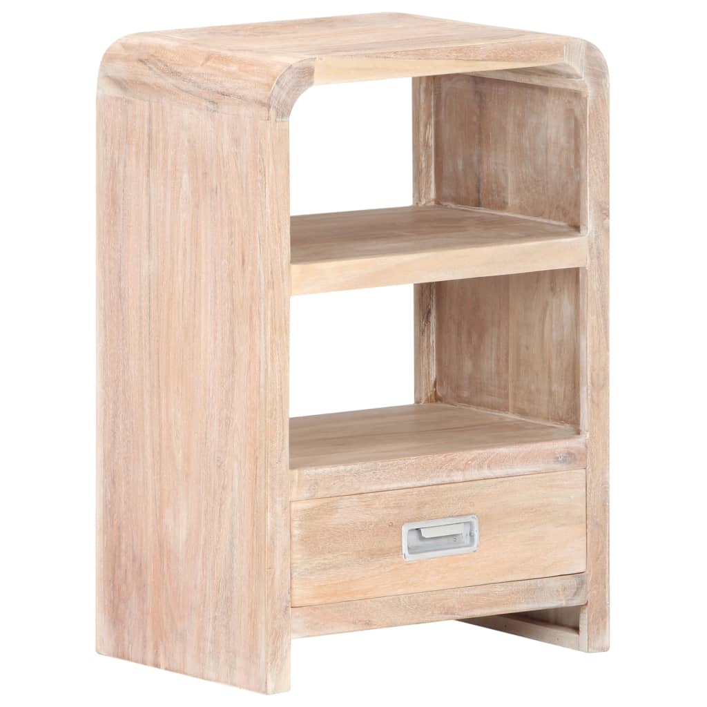 Nattbord 40x30x60 cm heltre akasie