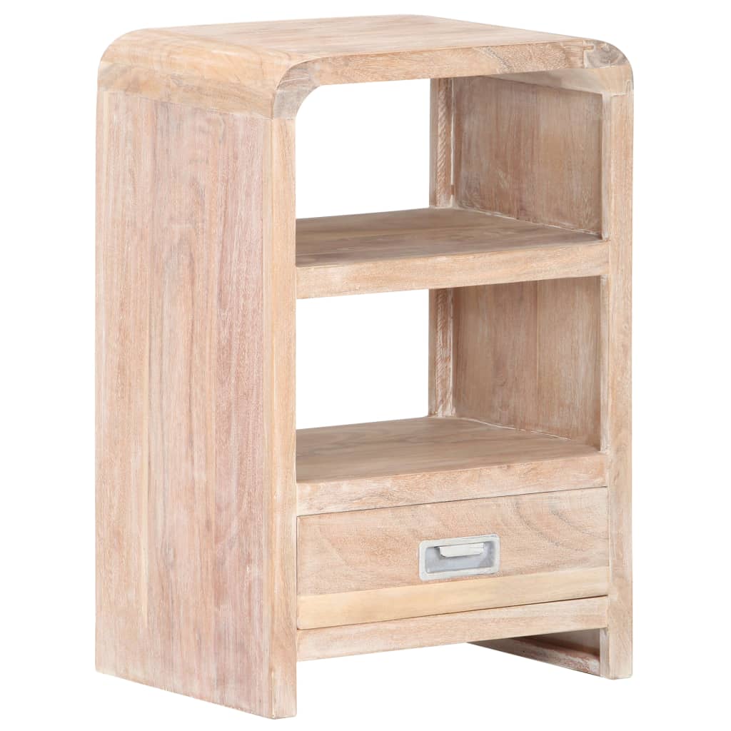 Nattbord 40x30x60 cm heltre akasie